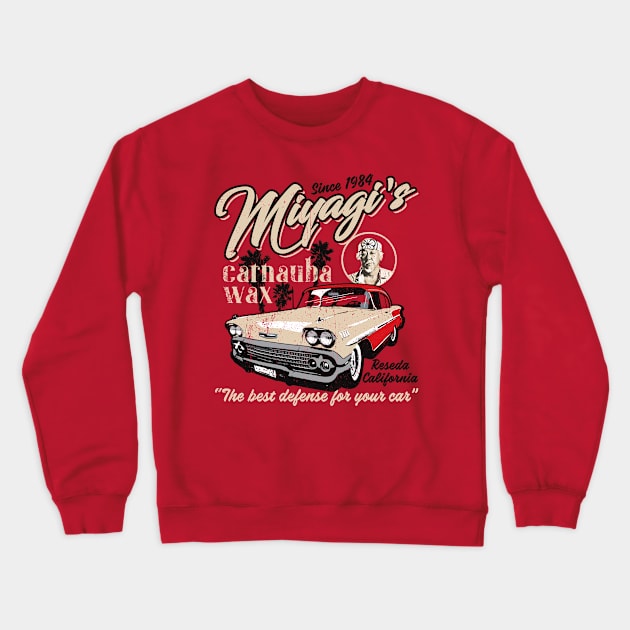 Miyagi's Carnauba Wax Crewneck Sweatshirt by Alema Art